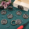 8Bag Tibetan Style Alloy Cabinet Drawer Handle FIND-PH0062-22-4