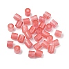 Cherry Quartz Glass Beads G-I395-B12-1