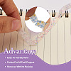 20 Rolls Paper Adhesive Tape Set DIY-TAC0023-42C-5