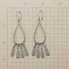Alloy Leverback Earrings for Women WG78777-01-2