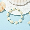 Synthetic Turquoise Beads Stretch Bracelets for Women BJEW-JB13598-02-1