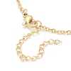 Brass Micro Pave Cubic Zirconia Pendant Necklaces NJEW-F281-06-5