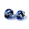Handmade Silver Foil Glass Beads FOIL-N034-01B-2