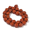 Natural Red Jasper Beads Strands GG-CBAF8A8-A08-01-5