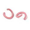 Spray Painted Iron Open Jump Rings IFIN-T017-04B-22-3