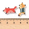 Spray Painted Alloy Beads FIND-Z109-01C-3