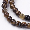 Natural Tiger Eye Round Bead Strands LS-G-R200-6mm-3