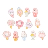 Transparent Rabbit Resin Cabochons CRES-D283-02-1
