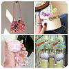 20Pcs 4 Colors Transparent Acrylic Beads MACR-TADJ0001-02B-7