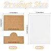 50Pcs OPP Cellophane Bags CDIS-YW0001-28B-3
