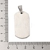 304 Stainless Steel Pendants STAS-C105-06EBP-3