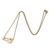 Crown Birth Year 201 Stainless Steel Pendant Necklaces for Women FS-WG4E8F2-40-3