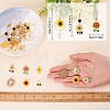 DIY Sunflower and Bee Earring Making Kit DIY-SC0020-20-3
