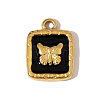 304 Stainless Steel Enamel Pendants STAS-OY006-24G-1