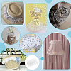 10M Polka Dot Polyester Gauze Wrinkle Ribbon OCOR-PH0007-99A-5
