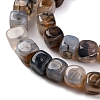 Natural Dragon Veins Agate Beads Strands G-G177-E09-01-4