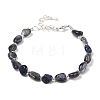 Natural Iolite Beads Bracelets for Women BJEW-H623-02S-18-3