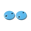 Spray Painted 201 Stainless Steel Connector Charms STAS-G304-23D-2