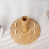 8-Spool Solid Wood Sewing Embroidery Thread Bobbin Stand PW-WG60098-01-2