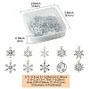 60Pcs 10 Styles Tibetan Style Alloy Pendants FIND-FS0002-21-4