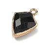 Natural Black Onyx(Dyed & Heated) Pendants G-K422-01G-07-2