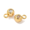 Brass Tube Bails KK-C099-12C-G-2