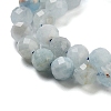 Natural Aquamarine Beads Strands G-L587-A02-05-3