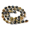 Natural Tiger Eye Beads Strands G-F809-A26-01-3
