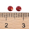 Light Siam Faceted Glass Flat Back Rhinestone for Garment X-RGLA-C002-SS12-227-2