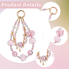 1Pc Alloy & Resin Phone Hand Strap Chains AJEW-BM0001-33A-6