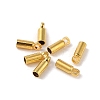 Brass Cord Ends KK-F768-04G-1