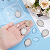 DIY Oval Pendant Making Kit DIY-BBC0003-10-3