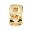 Number 9 Brass Beads KK-B167-B167-26G-09-1