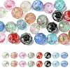 24Pcs 8 Styles Handmade Lampwork Beads LAMP-FS0001-79-1