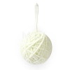 Yarn Knitted Christmas Ball Ornaments AJEW-P106-01E-2