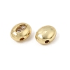 Brass Pave Cubic Zirconia Beads CU-CBA7D12-01G-2