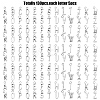 130Pcs 26 Styles Tibetan Style Alloy Pendants FIND-YW0004-79-2