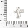Alloy Textured Religion Cross Links Connector Charms FIND-Z127-01P-01-3