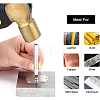 1 Set 40cr Steel Stamps AJEW-BC0001-71-3