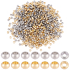 800Pcs 2 Colors 304 Stainless Steel Spacer Beads STAS-BBC0009-75A-7