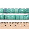 Dyed Glass Beads Strands GLAA-H037-01-5