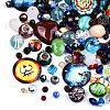 Mixed Style Glass Pendants/Cabochons/Beads FIND-Q083-03-1