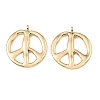 Brass Pendants KK-D106-01G-1
