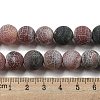 Natural Weathered Agate Beads Strands G-P538-A01-6