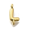 Brass Connector Charms KK-P295-01G-L-1
