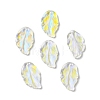 Dyed & Heated Glass Pendants X1-GLAA-B009-06H-1