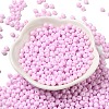 6/0 Opaque Baking Paint Glass Seed Beads SEED-M012-02A-32-2