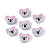 Handmade Polymer Clay Beads CLAY-T023-08-1
