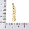 Brass Pendants KK-C162-054B-06G-3