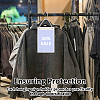 Erasable PVC Hanging Price Tags with Rope CDIS-WH0021-069A-02-5